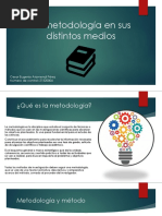 La Metodología en Sus Distintos Medios