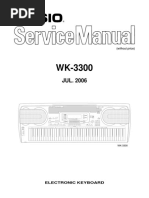 Casio Wk-3300 SM