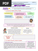 DÍA 1-P.S - MARTES 31 - SEMANA 22 - 6° GRADO-El Espacio Peruano Contribuye A Nuestra Nutrición