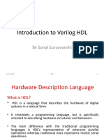 Introduction To Verilog HDL - SRS