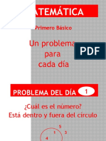 1° Básico Matematica Problemas Del Día