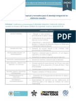 Condiciones y Recursos para El Abordaje Integral de Víctimas de Violencias Sexuales en El Marco Del Sistema de Seguridad Social en Salud