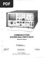 Motorola R-2001d SM