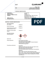 Clariant SDS Synergen GU Argentina English