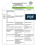 Calendario Vivencial 2022-2023 y Momentos Civicos Nuevo