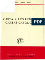 Kuss, Otto - Cartas A Los Hebreos. Cartas Catolicas - Removed