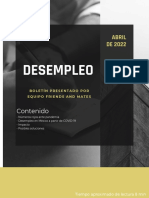 DESEMPLEO