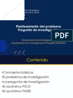 FUCS-VRIN - Planteamiento y Pregunta de Investigación (2022)