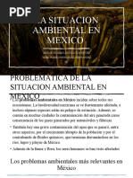 La Situacion Ambiental en Mexico