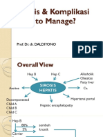 Sirosis & Komplikasi - Prof DR DR Daldiyono, SPPD KGEH