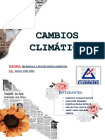 Cambios Climaticos