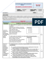 Evaluacion Quimestral 2do Bach