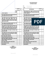 Checklist Kelengkapan Persyaratan