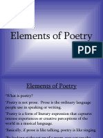 Elements of Poetry