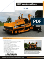 Leeboy Paver 8816 Product Brochure