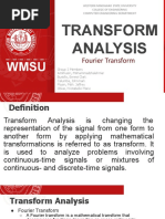 Transform Analysis