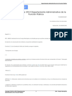 Concepto 31401 de 2013 Departamento Administrativo de La Función Pública