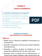 4.1. Inferencias Relacionadas Con La Proporción.