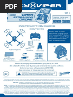 SkyViper VideoStreaming Drone V950STR Instructions