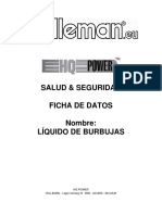 Ficha de Seguridad Liquido de Burbujas vdlbl1 vdlbl5