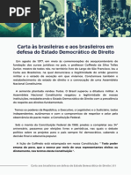 Carta Às Brasileiras e Aos Brasileiros (Signatarios)