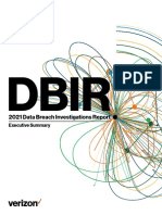 2021 Dbir Executive Brief