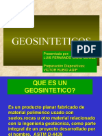 Charla Básica Sobre Geotextiles