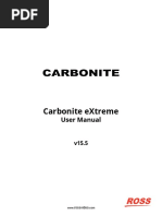 Carbonite EXtreme 15.5 Manual (4803DR 110 15.5)