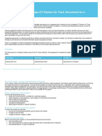 On Track Scheme of Work Unit 4289 - Documents For A Purpose