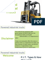 NR 11 - Powered Industrial Trucks