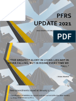 Pfrs Update 2022