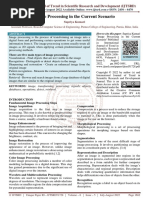 Image Processing in The Current Scenario