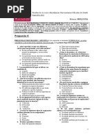 Examen Biología Extraordinaria de 2012