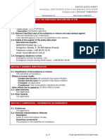 SAFETY DATA SHEET TECSEL ADHESIVE - Rev 01