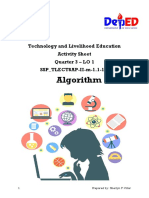 Grade 8 - CREATIVE TECHNOLOGIES - QUARTER 3 - WEEK 1