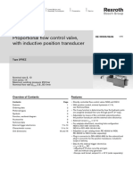 Proportional Flow Control Valve, With Inductive Position Transducer