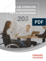 Atencion Discapacidad Universidad 2019 2020