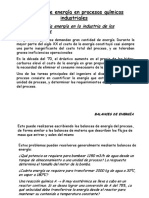 Balances de Energia en Procesos Quimicos