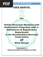 User Manual Online Municipal Mutation