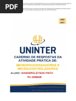 Atividade Prática Microprocessadores e Microcontroladores UNINTER 2021 - Passei Direto - Passei Direto 03