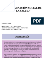 Determinación Social de La Salud