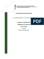 El Administrador, Su Profesión y Retos