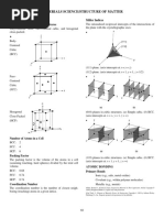 Materials of Science and Structure of Matter - Section of The FE Supplied-Reference Handbook - NCEES