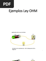 Ejemplos Ley OHM