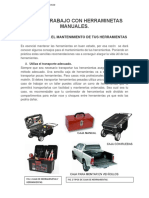 Tema 3. Trabajo Con Herrmientas Manuales (Consejos para El Mantenimineto de Herraminetas)