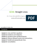 GCSE StraightLines