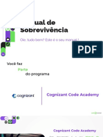 (B2B) COG01 - Cognizant Code Academy I Manual de Sobrevivência