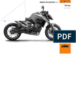 Manuel D'entretien KTM Duke 790