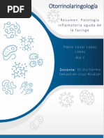 Patologia Inflamatoria Aguda de La Faringe