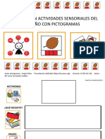 Actividades Sensoriales Del Otoño Con Pictogramas